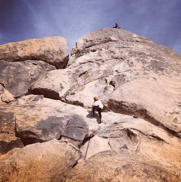 My First Outdoor Rock Climbing Experience With Cliffhanger Guides at Joshua Tree National Park