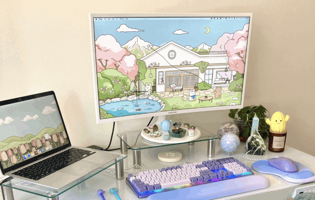 my freelance desk setup